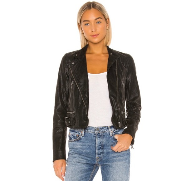 Free People Jackets & Blazers - NWT Free People Felix Vegan Moto Jacket in Black